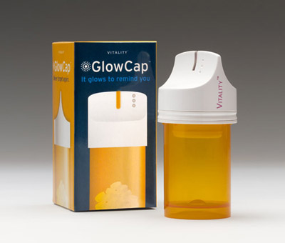 A bottle that reminds you to take your meds.