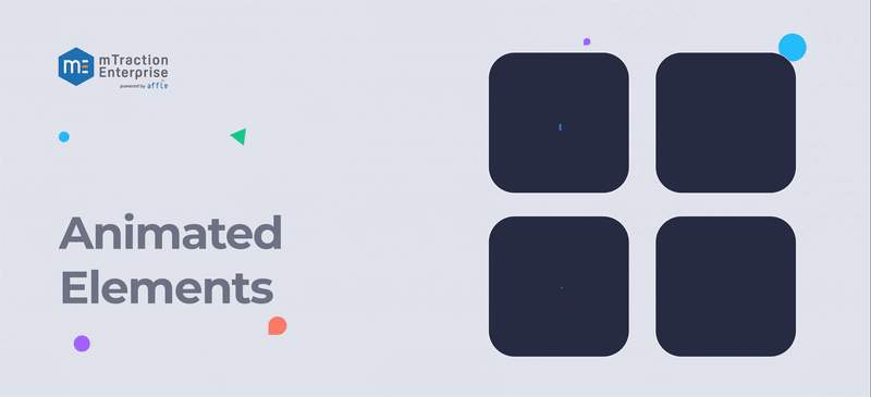 animated elements in mobile app design